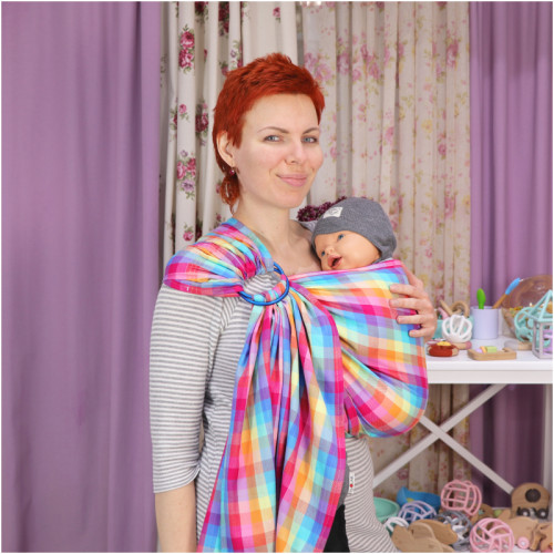Cлинг с кольцами LUNA DREAM Magic Summer (клетка)