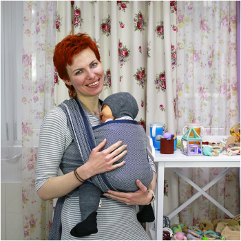 Слинг-шарф DIDYMOS Lisca Jeans