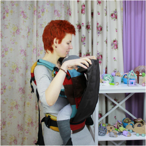 Слинг-рюкзак LUNA DREAM Rainbow