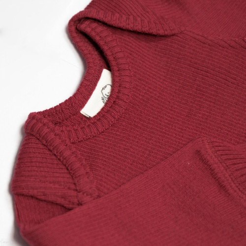 Термободи из шерсти мериноса MAM ManyMonths (размер 50-56/62, бордовый)