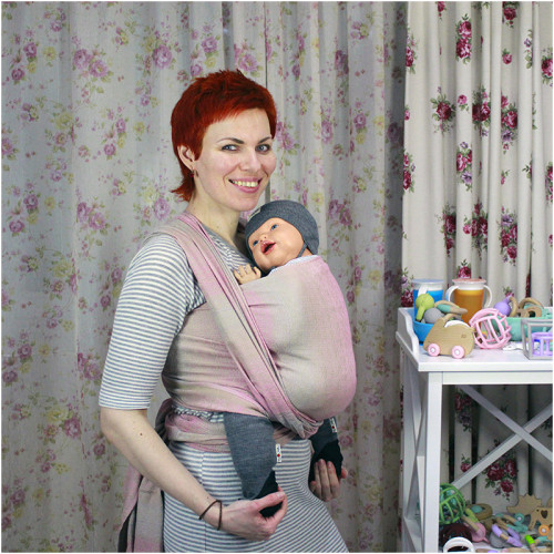 Слинг-шарф DIDYMOS Ada Popsicle (4,7 м)