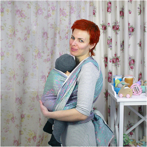 Слинг-шарф DIDYMOS Summer Mosaic (4,7 м)
