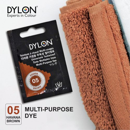 Многоцелевой краситель для ручного окрашивания ткани DYLON Multipurpose Havana Brown