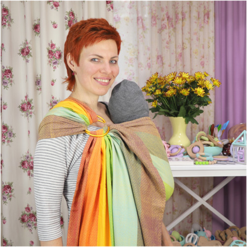 Слинг с кольцами GIRASOL Gold Rainbow