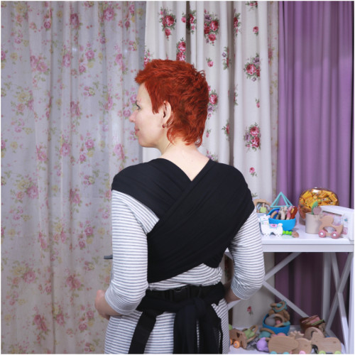 Май-слинг GIRASOL WrapMySol Buckle Oscuro