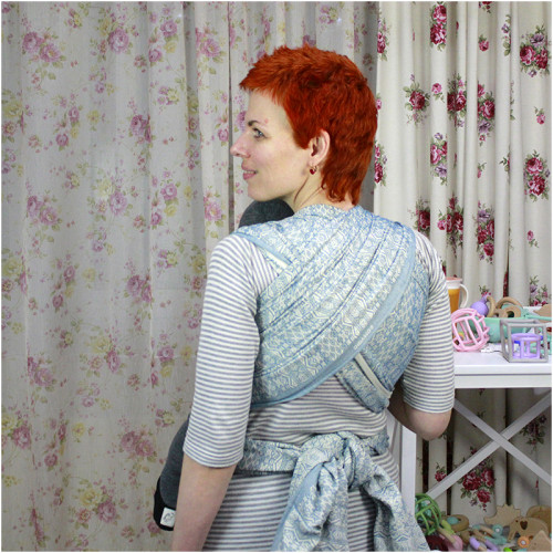 Слинг-шарф DIDYMOS Ada Petrol (4,7 м)