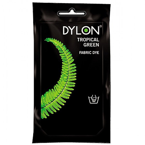 Краска для окрашивания ткани вручную DYLON Hand Use Tropical Green
