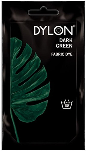 Краска для окрашивания ткани вручную DYLON Hand Use Dark Green