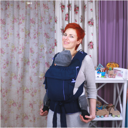 Май-рюкзак HOPPEDIZ BONDOLINO Plus One Size Marine