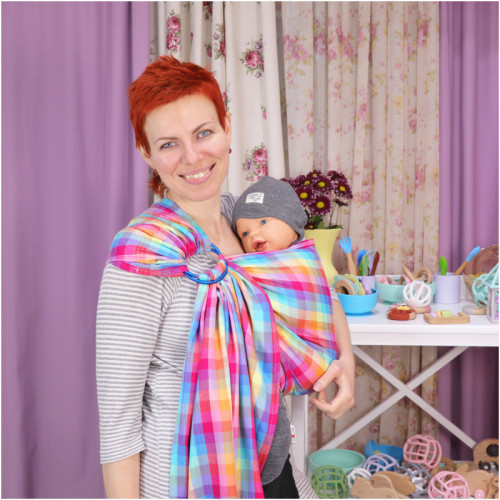 Cлинг с кольцами LUNA DREAM Magic Summer (клетка)