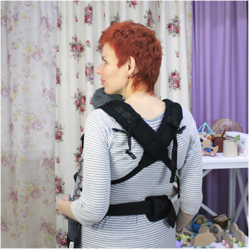Слинг-рюкзак MANDUCA First BlackLine Radical Red