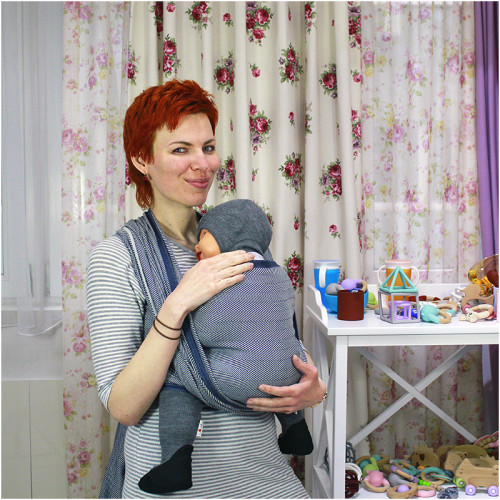 Слинг-шарф DIDYMOS Lisca Jeans (4,7 м)