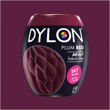 Краска для окрашивания ткани в стиральной машине DYLON Machine Use Plum Red (бочонок)