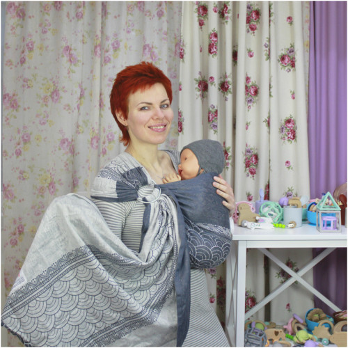 Слинг с кольцами HOPPEDIZ Sapporo Bio