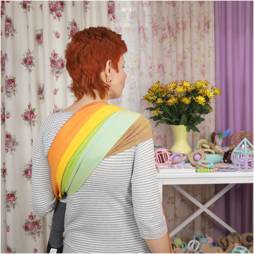 Слинг с кольцами GIRASOL Gold Rainbow