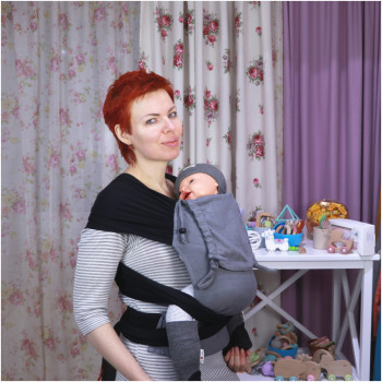 Май-слинг GIRASOL WrapMySol Oscuro